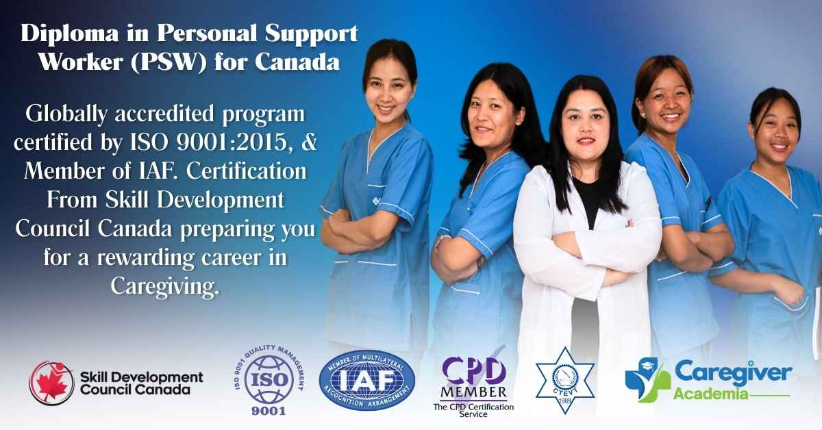 Diploma in Personal Support Worker (PSW) for Canada
